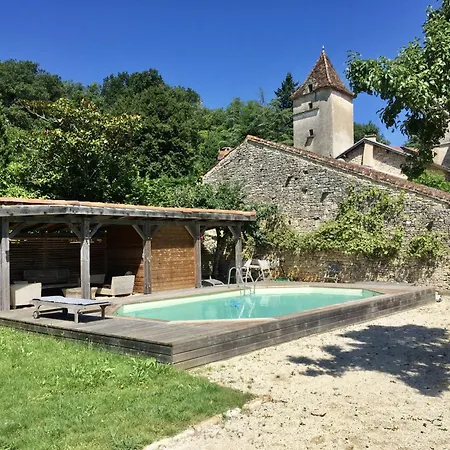 Du Clocher - Confort, Piscine Privee * Pontcirq